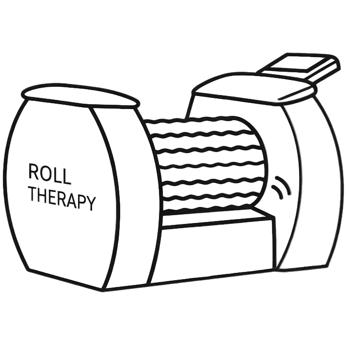 Roll Therapy mechanical body rolling machine icon